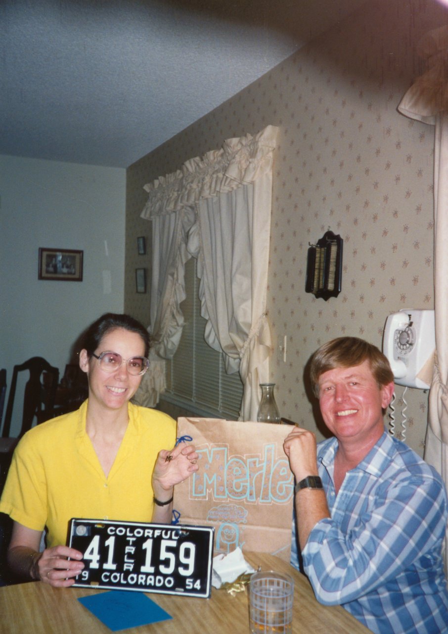 Merles Birthday in Henrietta 1989